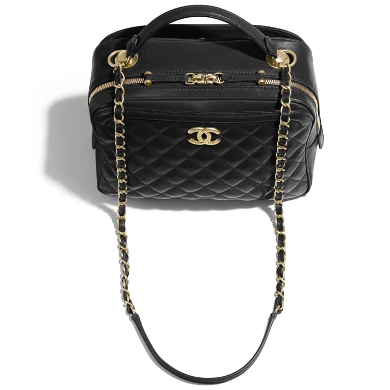 Chanel CC Quilted Vanity Case Reference Guide Spotted Fashion