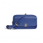 Chanel Dark Blue Casual Trip Waist Bag