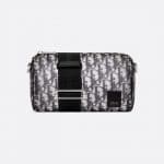 Dior Black Oblique Roller Shoulder Bag