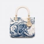 Dior Blue Toile de Jouy Lady Dior Bag