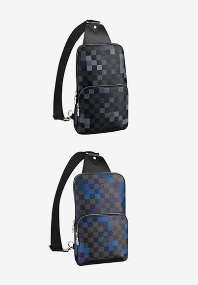 Louis Vuitton Avenue Sling Bag Men Backpacks (Damier Graphite)–