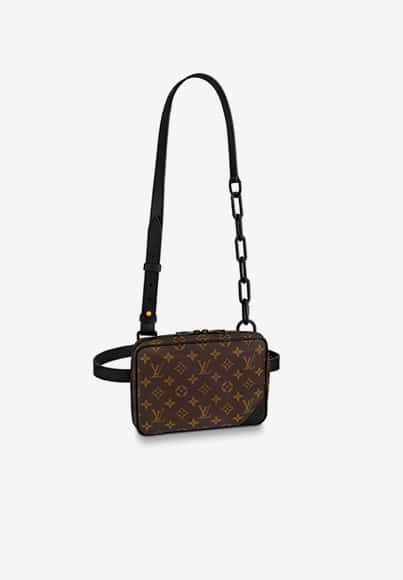 Bonhams : Louis Vuitton and Virgil Abloh Powder White Monogram Sac Plat,  Defile Homme Spring 2019, (Includes dust bag )