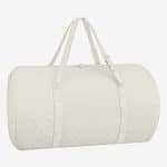 Louis Vuitton White Monogram Empreinte Keepall Bag