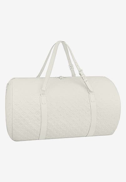 Louis Vuitton Virgil Abloh White Monogram Empreinte Leather Utility Side Bag  White Hardware, 2019 Available For Immediate Sale At Sotheby's