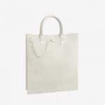 Louis Vuitton White Monogram Empreinte Tote Bag