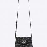 Saint Laurent Black Bandana Fabric Loulou Toy Bag