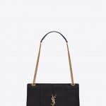 Saint Laurent Black Carre Rive Gauche Medium Jamie Bag