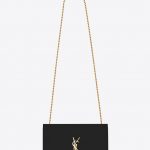 Saint Laurent Black Medium Kate Bag with Tassel