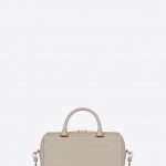 Saint Laurent Ivory Baby Duffle Bag