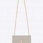 Saint Laurent Ivory Medium Kate Bag with Tassel