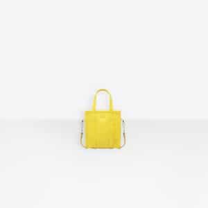 Balenciaga Yellow Bazar Shopper XXS Bag