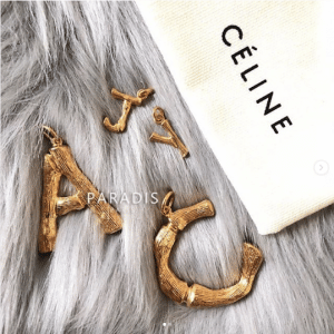 Celine Alphabet Pendant 1