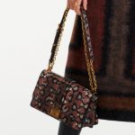 Dior Brown Snakeskin Flap Bag - Pre-Fall 2019