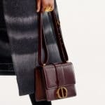 Dior Burgundy Flap Bag - Pre-Fall 2019