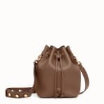 Fendi Brown Small Mon Tresor Bucket Bag