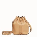 Fendi Light Brown Small Mon Tresor Bucket Bag