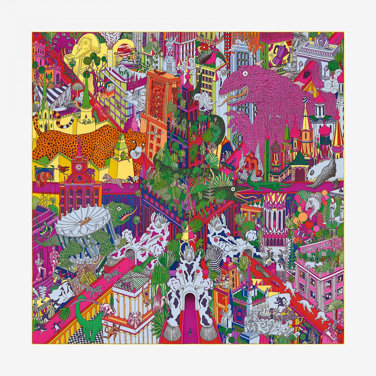 hermes spring summer 2019 scarves