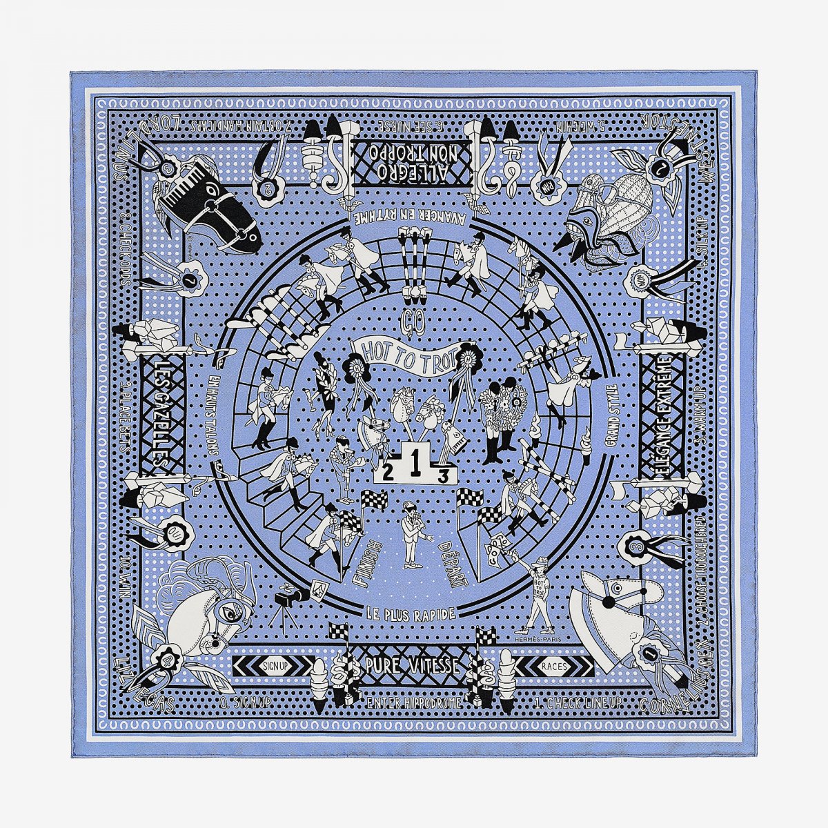 Hermes Scarf Guides - The Hermès family tree.