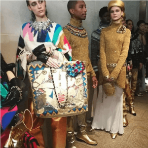 Chanel Printed Shopping Bag - Pre-Fall 2019