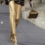 Chanel Black/Gold Pyramid Clutch Bag - Pre-Falll 2019