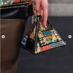 Chanel Multicolor Embroidered Pyramid Clutch Bag - Pre-Falll 2019