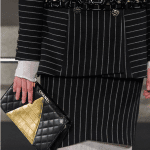 Chanel Black/Gold Quilted Clutch Bag - Pre-Fall 2019