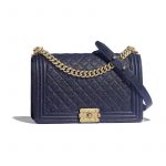 Chanel Blue Boy Chanel New Medium Flap Bag