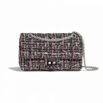 Chanel Pink Tweed 2.55 Reissue Size 225 Bag