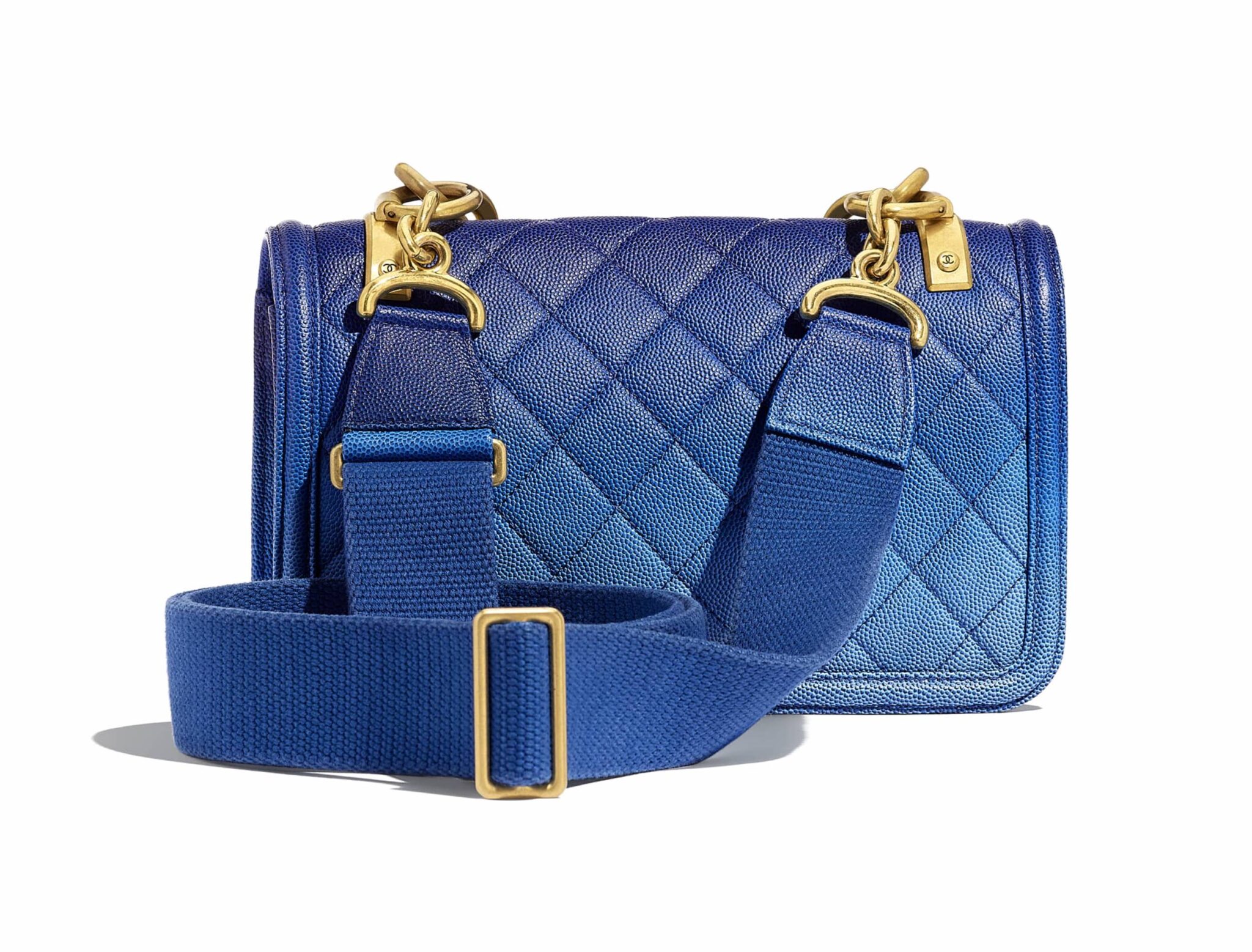 CHANEL Extremely rare! SUNSET ON THE SEA blue bag New condition Leather  ref.247567 - Joli Closet