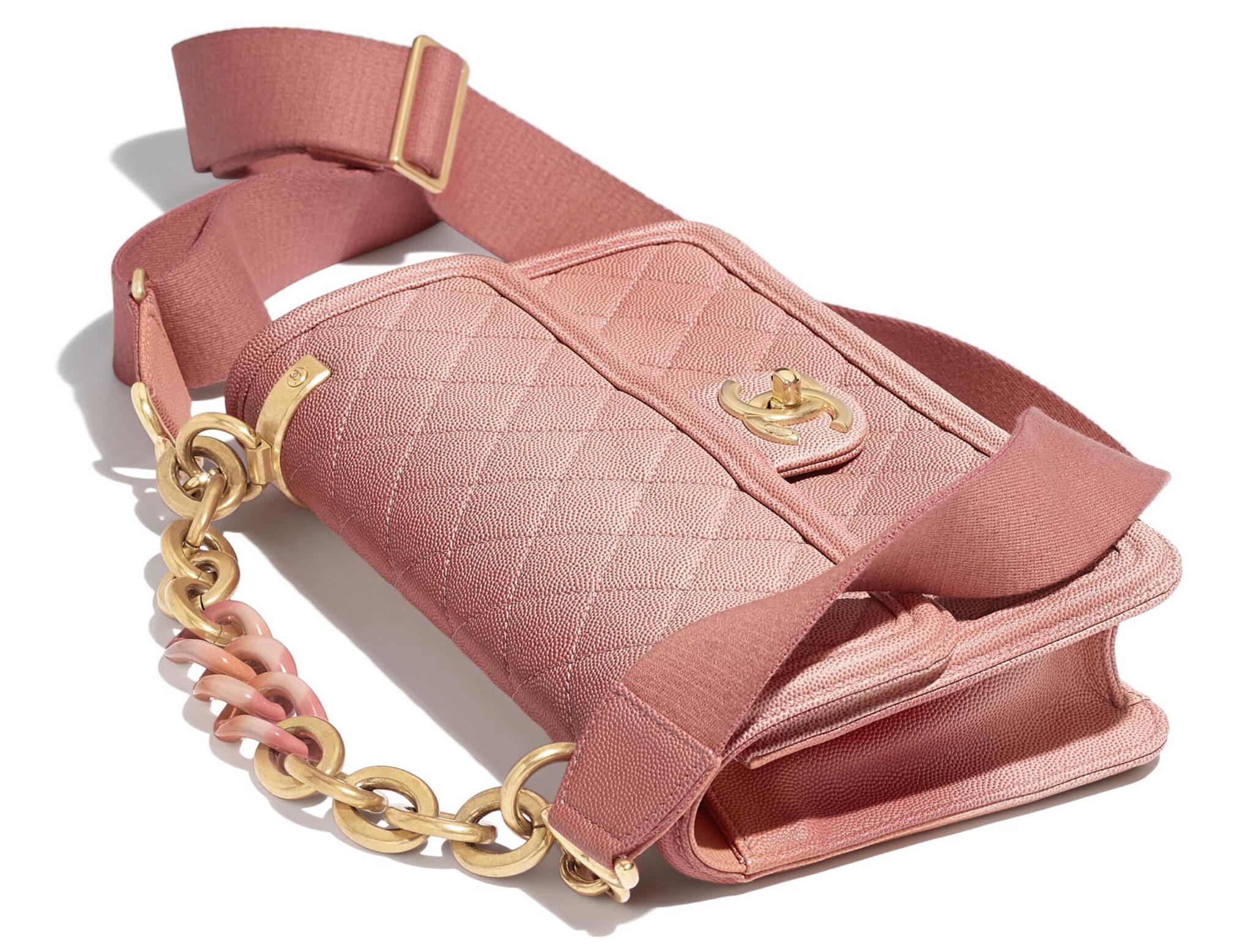 Chanel Sunset On The Sea Flap Bag Quilted Caviar Medium at 1stDibs