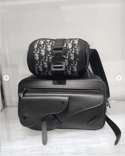Dior Homme Oblique Weekender Bag - Black Weekenders, Bags - HMM47963