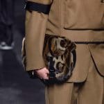 Dior Brown Animal Print Fur Messenger Bag - Fall 2019