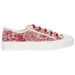 Dior Red/White Hydrangea Walk'N'Dior Sneakers