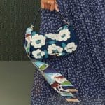 Fendi Blue Floral Baguette Bag - Pre-Fall 2019