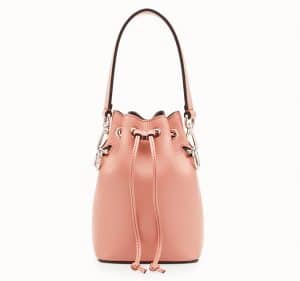 Fendi Pink Mon Tresor Bucket Bag