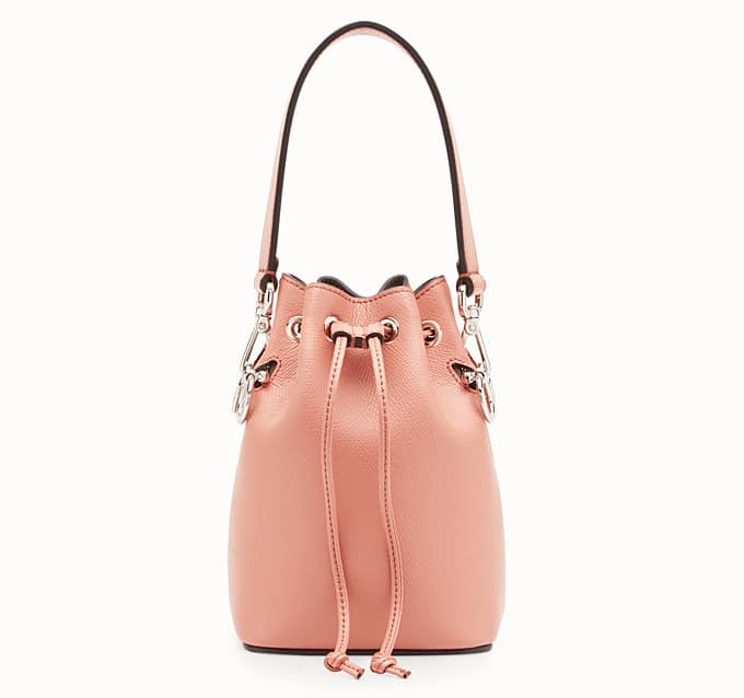 Fendi Pink Mon Tresor Bucket Bag
