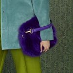 Fendi Purple Fur Flap Bag - Pre-Fall 2019