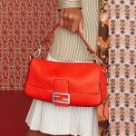 Fendi Red Baguette Bag - Pre-Fall 2019