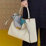 Fendi White Peekaboo Bag - Pre-Fall 2019