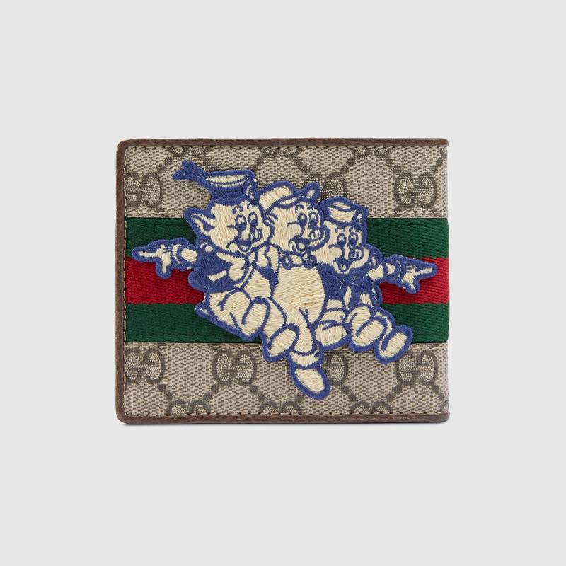 gucci pig wallet