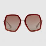 Gucci Oversized Square-Frame Sunglasses