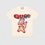 Gucci Piglet Oversize Cotton T-Shirt