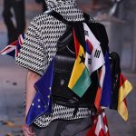Louis Vuitton Black Backpack Bag with Flags - Fall 2019