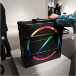 Louis Vuitton Black Multicolor Monogram Trunk Bag