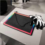Louis Vuitton Black/Multicolor Pouch Bag