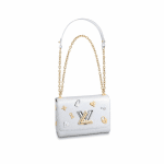 Louis Vuitton Blanc Twist MM Love Lock Bag