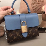 Louis Vuitton Bleu Jean Monogram Canvas Locky BB Bag