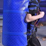 Louis Vuitton Blue Monogram Keepall Bag - Fall 2019