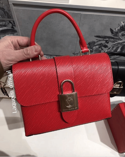 Louis Vuitton Locky Bb in Red