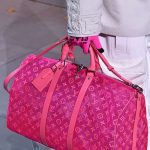 Louis Vuitton Fuchsia Pink Monogram Keepall Bandouliere Bag - Fall 2019